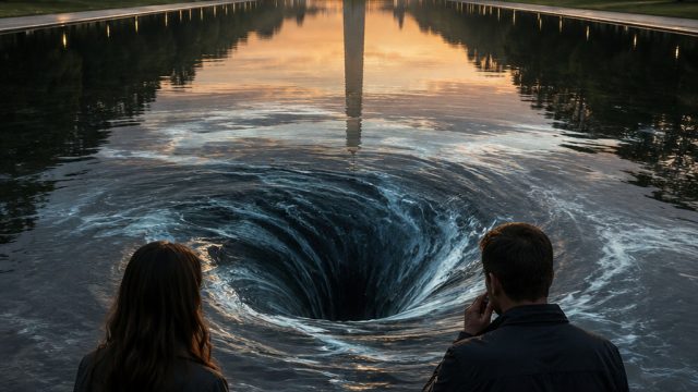 Strange Events at the Reflecting Pool Demand Attention Now